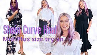 Shein Curve Fall Haul | Mid/Plus Size Haul | HOTMESS MOMMA VLOGS