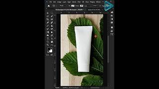 Create a Cosmetic Mockup with THIS Easy Photoshop Trick! #shorts  #photoshop