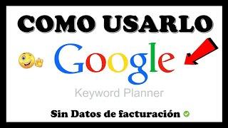  Planificador de 𝐏𝐀𝐋𝐀𝐁𝐑𝐀𝐒 𝐂𝐋𝐀𝐕𝐄𝐒 de GOOGLE ADWORDS ️ CREAR CUENTA GRATIS 