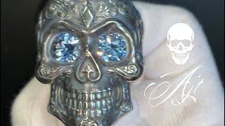 Day Of The Dead Skull Ring