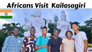 Africans Try Ropeway Ride In Kailasagiri Park | Vizag Vlog | Vizag Tour