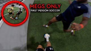 GOING FOR MEGS IN INDOOR SOCCER