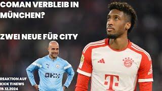 Reaktion auf Kick11 vom 19.12.24 |Eigene Meinung zu Coman Verbleib sowie zu Wintertransfergerüchten