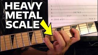 The Heavy Metal Scale Guitar Lesson