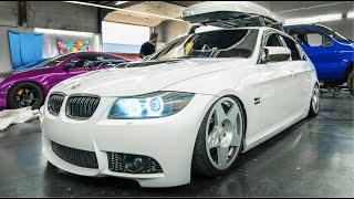 Transforming my BAGGED BMW 335i!