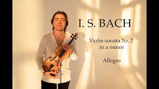 Alexey KOLESNIKOV - I.S. BACH, Violin Sonata Nr.2 in a minor - Allegro