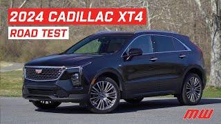 Big Style And Tech Updates for the 2024 Cadillac XT4 | MotorWeek Road Test