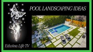 BACKYARD POOL DESIGNS IDEAS | MODERN SWIMMING POOLS | SWIMMING POOL LANDSCAPING | EDWINA LIFE TV