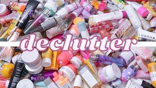 LET THE DECLUTTERING BEGIN! - *body care & hair care* | Paige Koren