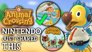 Nintendo Just Shared THIS News For Animal Crossing