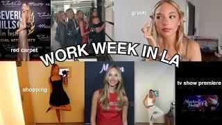 LA work weekend!!  | tv show premiere, shopping, film festival and more!!