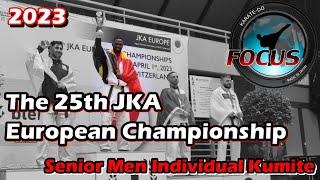 The 25th JKA European Championship - Men Individual Kumite