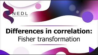 Differences in correlation: Fisher transformation (Excel)