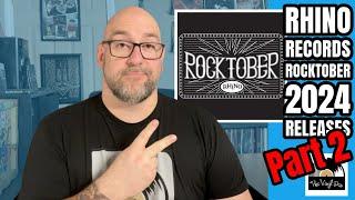 Rhino Records Rocktober 2024 Releases Part 2