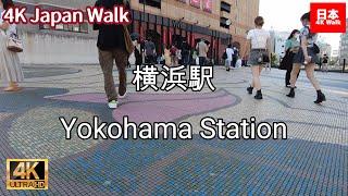 【日本歩/4K Japan Walk】横浜駅の周辺を散歩#01 Yokohama Station Walking Tour 在横滨站散步(2021/07/10)