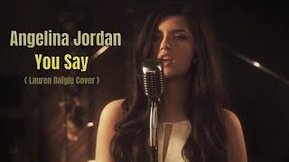 Angelina Jordan - You Say (Lauren Daigle) Xmas Concert Dec 23, 2021 #angelinajordan #yousay