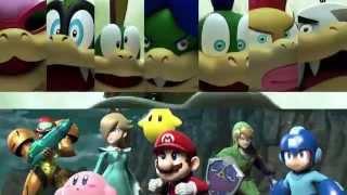 Super Smash Bros. for 3DS and Wii U | All Newcomers [English] | 1080p HD