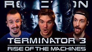 TERMINATOR 3: RISE OF THE MACHINES (2003) MOVIE REACTION!! - First Time Watching!