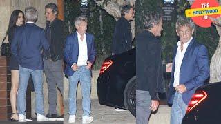 SEAN PENN AND HIS NEW LOVE, OLGA KOROTYAYEVA, ENJOY A DOUBLE DATE WITH RANDE GERBER AT SOHO HOUSE!!!