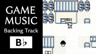 Game Music Backing Track in DMajor (Pokemon | Hiwada Town - Fusube City)