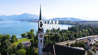 Cham - Switzerland 4K - Drone Flight