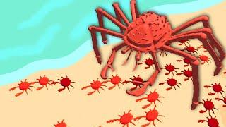 I Summoned An Army Of KILLER CRABS in Crustacean Nations