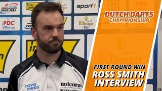 Ross Smith: 'Playing the qualifiers is very hard' | Dutch Darts Championship 2023