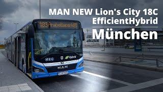 MAN New Lion's City 18C EfficientHybrid in München | MVG