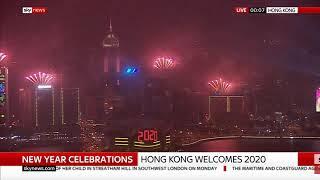 Sky News UK - New Year 2020 (Part 2) - 31/12/2019 - Pyongyang, Hong Kong, and Bangkok welcomes 2020