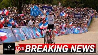 American Haley Batten fined after silver medal finish in mountain biking event at Paris Olympics