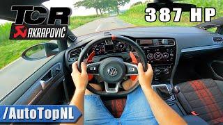 VW Golf MK7.5 GTI TCR *AKRAPOVIC* POV Test Drive by AutoTopNL