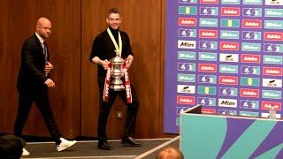  LIVE | Marc Skinner post-match press conference | Man Utd Women 4-0 Tottenham Women | FA Cup Final