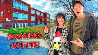 THIS IS HUGE! Brittneys Elementary School Is For Sale! We Are Making An Offer! FULL Inside Tour.