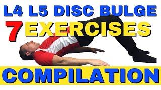 7 Best Exercise For L4 L5 Disc Bulge CORE COMPILATION VIDEO (2021) | Dr. Walter Salubro