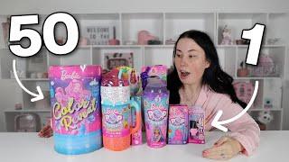 Unboxing Every MYSTERY Barbie *from 1 surprise to OVER 50*