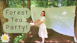  Whimsical Cottagecore Blanket Fort Hideaway! Outdoor Summer Garden Tea Party with Friends