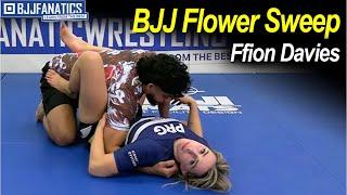 Flower Sweep by Ffion Davies    #bjj #bjjmoves #bjjlifestyle