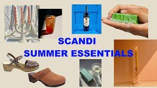 Scandinavian Summer Favourites (wine, shoes, haircare)