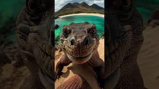 These animals ARE INSANE #shorts #komodo #dragons #facts