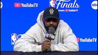 Dallas Mavericks' Kyrie Irving Interview Before Game 5 vs. Boston Celtics - NBA Finals