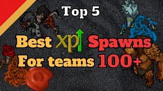 Best Experience Spawns for a Team Level 100.