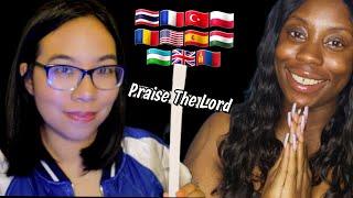 ASMR PRAISE THE LORD IN DIFFERENT LANGUAGES (Whispering, Mouth Sounds) ️ @LeahsSafeSpaceASMR