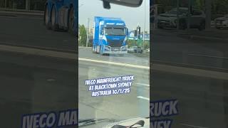 IVECO Truck Mainfreight at Blacktown Sydney Australia 10/1/25 #shorts #trucks #sydney #australia