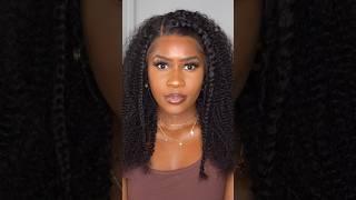 @Luvwinhair New DIY Adjustable Density Wig Kinky Curly Wig Install!!‍️ Wig info below!!