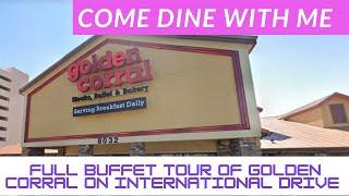 FULL TOUR OF THE GOLDEN CORAL BUFFET ON INTERNATIONAL DRIVE IN ORLANDO @visitorlando