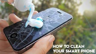 Remove Scratches from your Smartphone Screen with TOOTHPASTE AND SHAMBU || Malayalam || #experiment