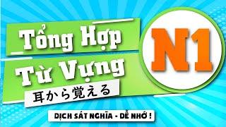 Tổng hợp từ vựng N1 - mimikara oboeru N1 - 耳から覚える (Dịch sát nghĩa)