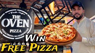 Pizza Khao or Jeetoo Free Pizza | The Oven Pizza | info with Umair