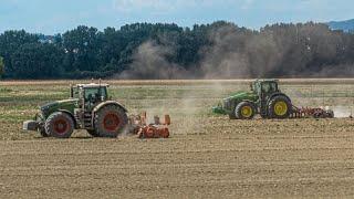 Fendt 1050 Vario & 2X John Deere 8R | Epic farming in Italy | Top Melon