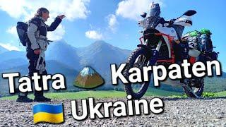 Von der Sächsischen Schweiz in die  ukrainischen Karpaten | Motorradabenteuer Südost Europa #t700